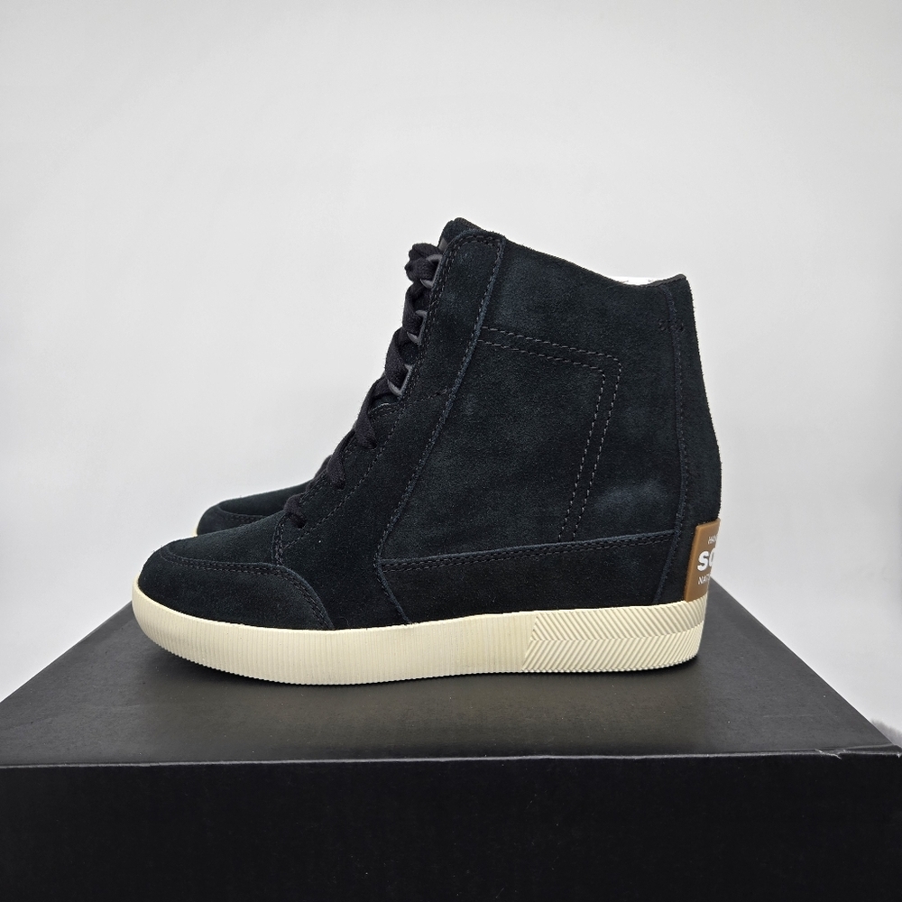 New SOREL Out N About Wedge Sneaker Women's Shoes Size 9.5